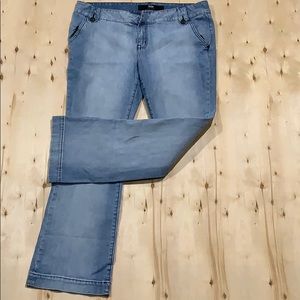 Mossimo Women's Trouser Lt. Blue Boot Cut Jeans 16